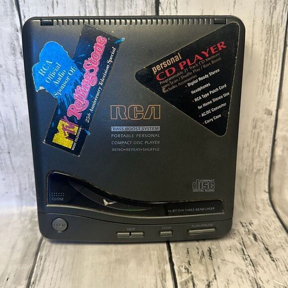 RCA RP-7901A Portable CD Compact Disc Player 1992 - Picture 1 of 13